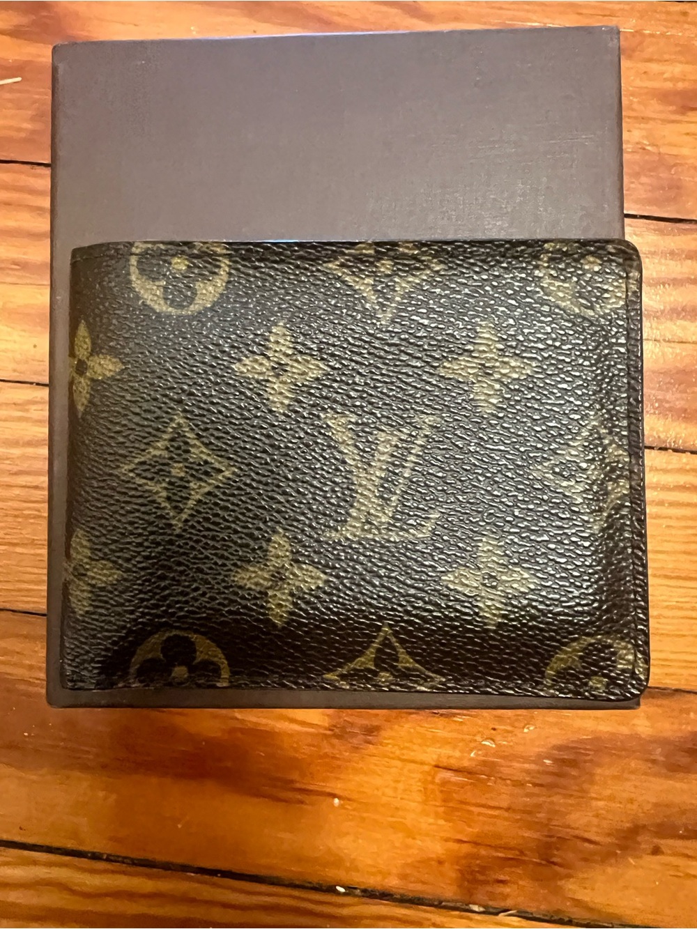 Authentic Louis Vuitton Monogram ID Wallet  CA0150 Made in Spain w/ Box & Bag